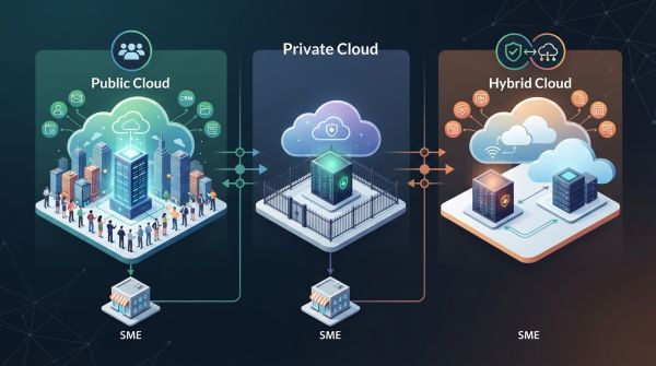 Cloud public, privé ou hybride : quel modèle choisir pour les applications d’une PME ?